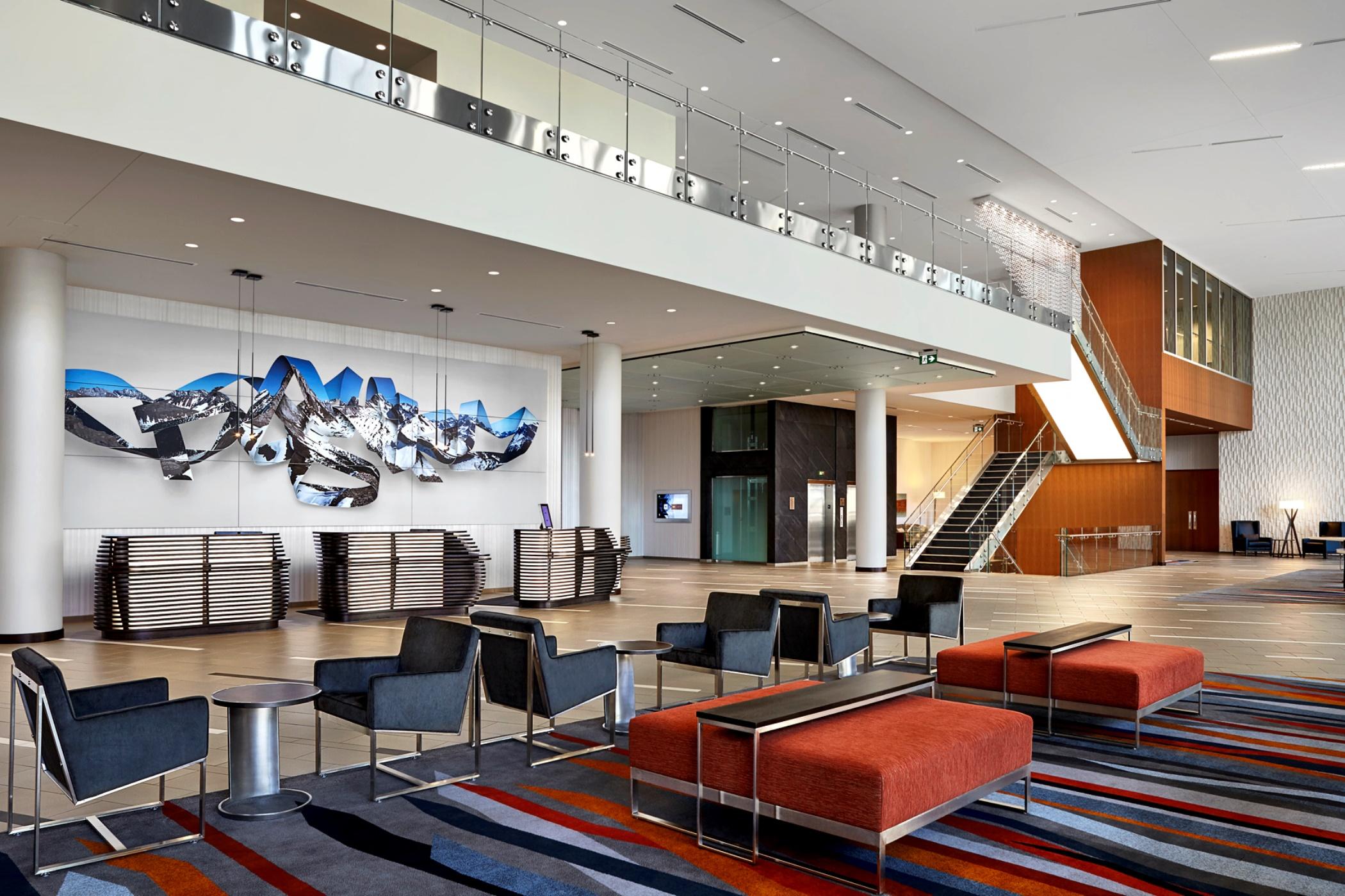 Calgary Airport Marriott In-Terminal Hotel Экстерьер фото